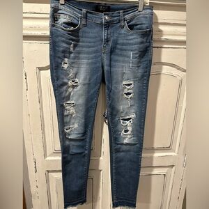 Judy Blue distressed skinny jeans